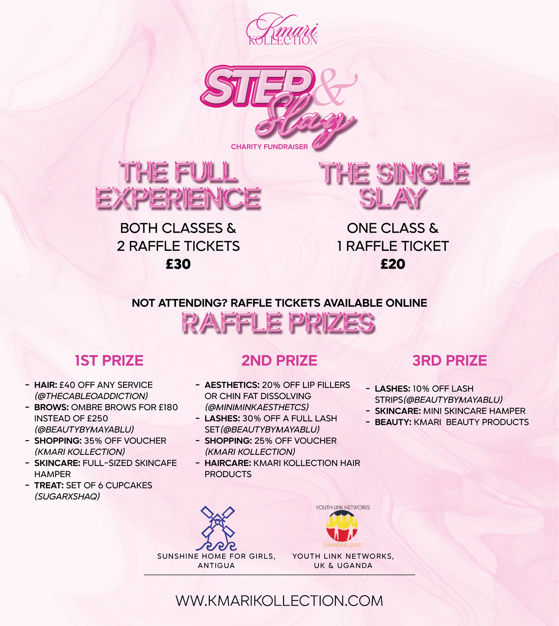STEP &amp; SLAY CHARITY FUNDRAISER