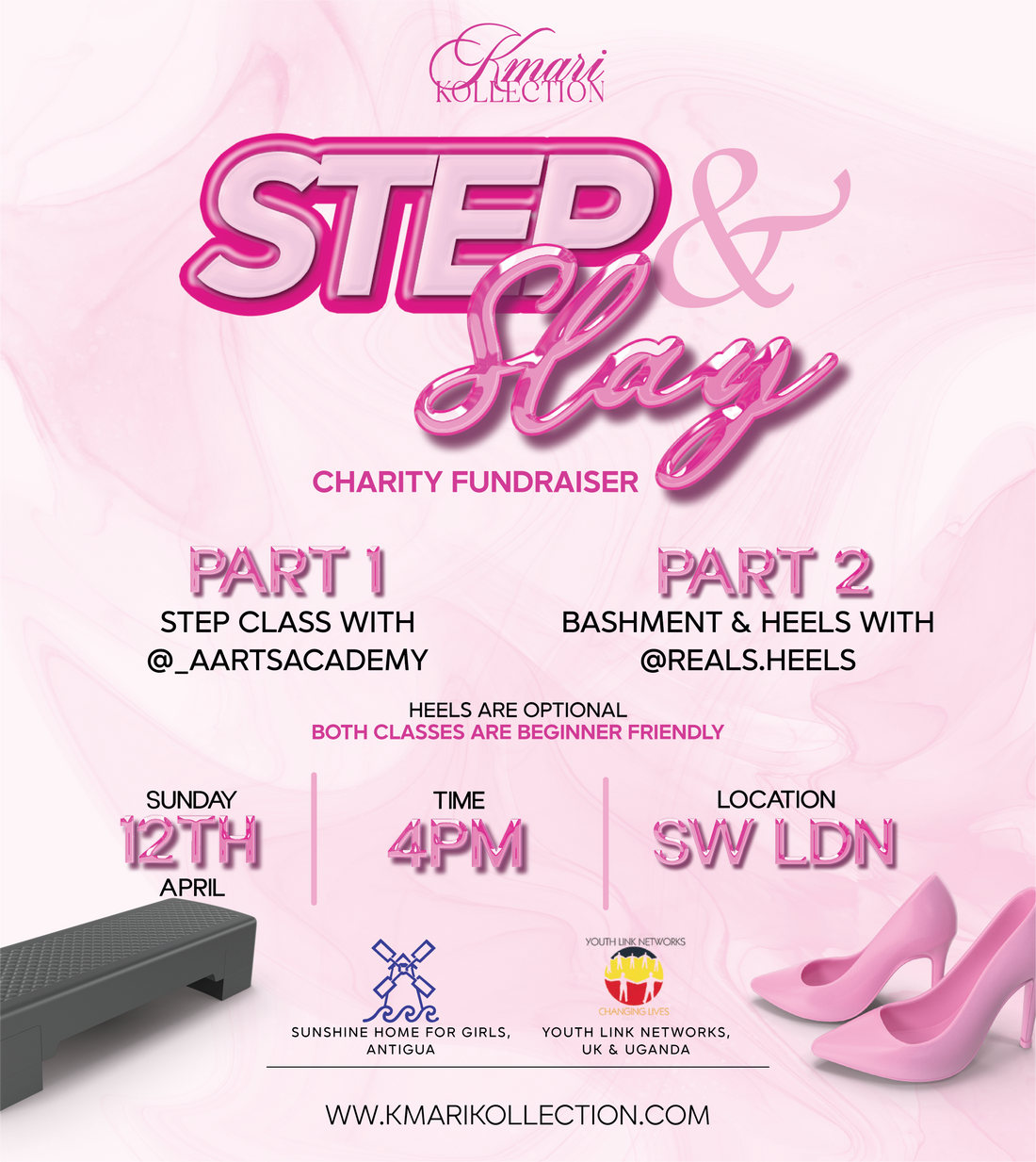 STEP &amp; SLAY CHARITY FUNDRAISER